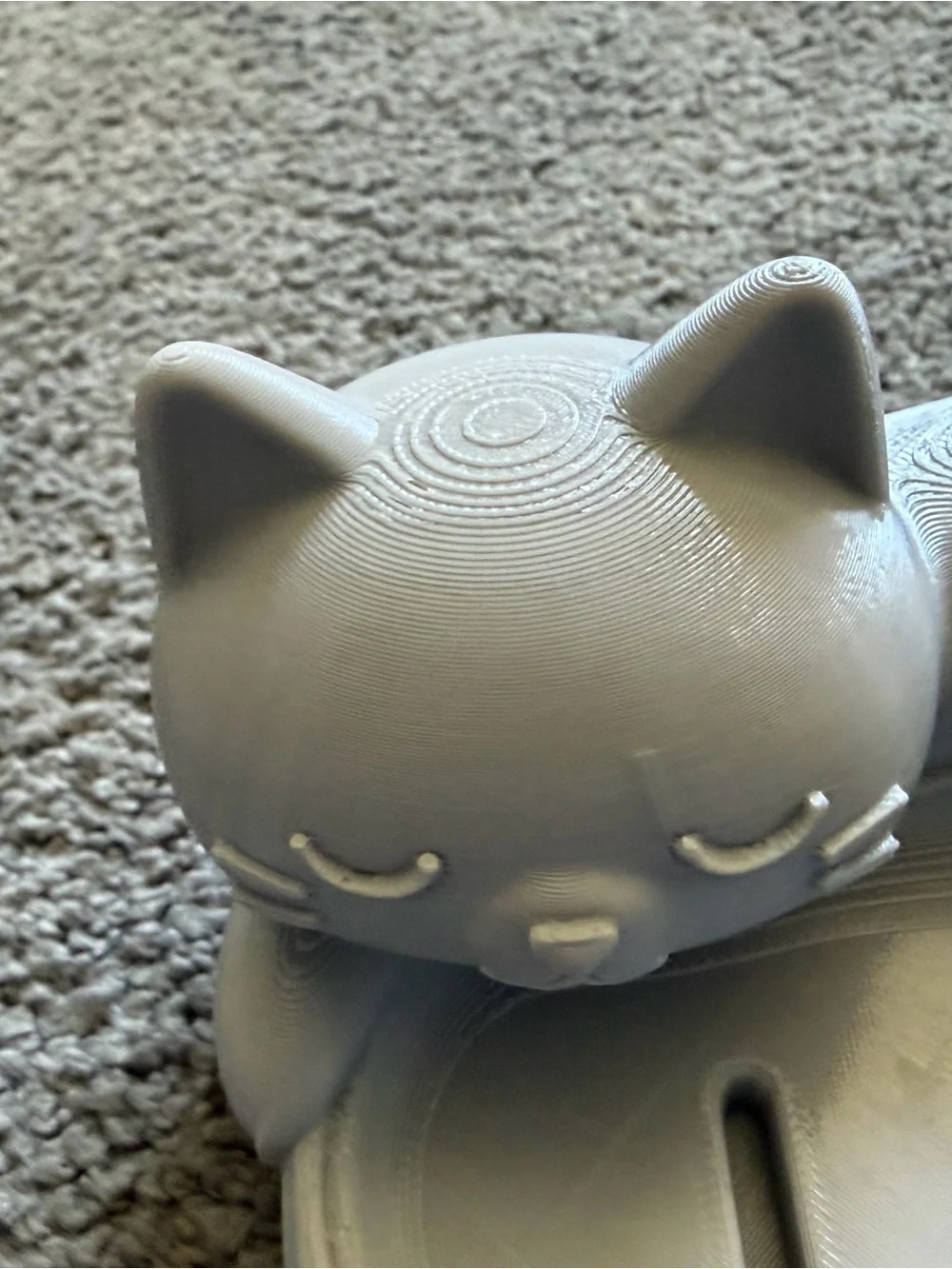 Grey Cat Soap Dish